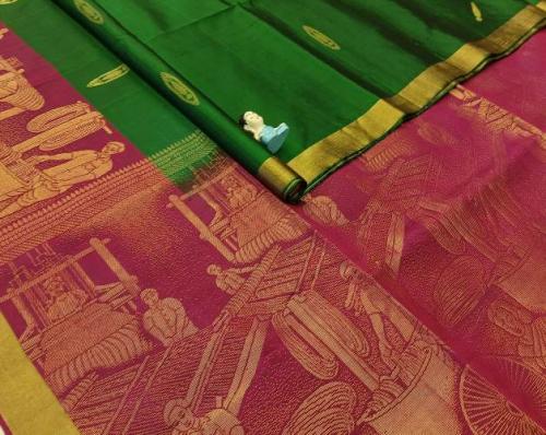 SOFT SILK SAREE WITH BLOUSE
